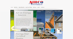Desktop Screenshot of aircoserviceco.com